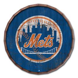 Fan Creations - 24" Cracked Color Barrel Top Sign - Multicolor