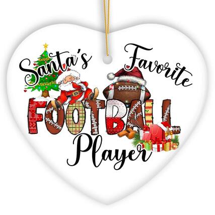 Santa's Favorite
FOOTBALL Player