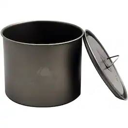 Light Titanium 550ml Outdoor Camping Cook Pot without Handle POT-550-NH