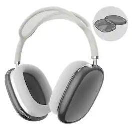 Kitcheniva - Soft TPU Clear Protective Case For AirPods Max Headphones - Clear Black