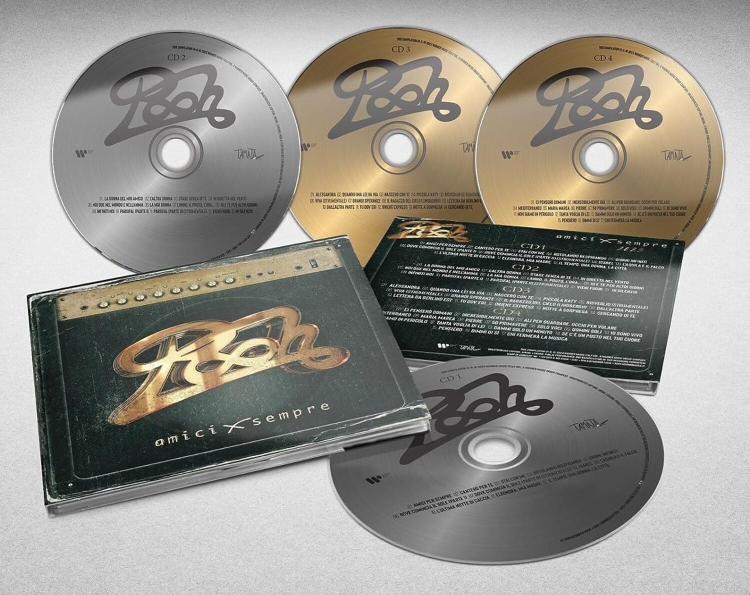Pooh - Amicixsempre 2023 - 4CD Boxset   - COMPACT DISCS price history on PriceWatchPro