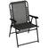 Front. Resenkos - Resenkos Patio Folding Chair, Outdoor Bungee Sling Chair w/ Armrests, Portable Lawn Chair, Alloy Steel, Gray - Gray.