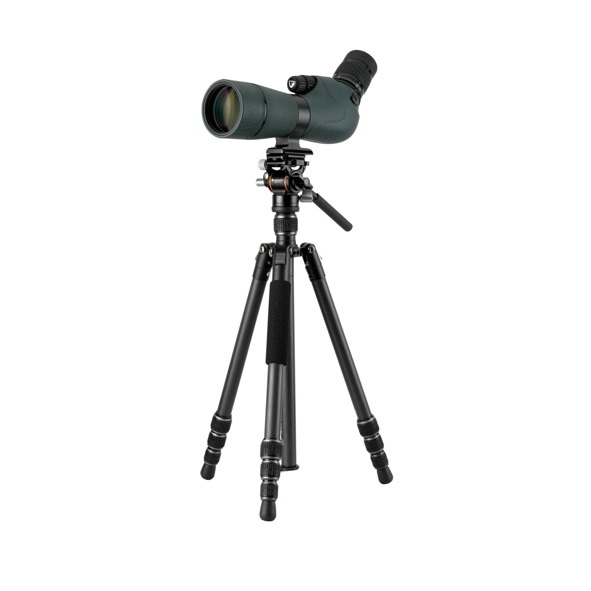 Back. Vanguard - Vanguard Vesta GO 234CV10 Carbon Fiber Travel Tripod with VEO PV-10 Head (Black).