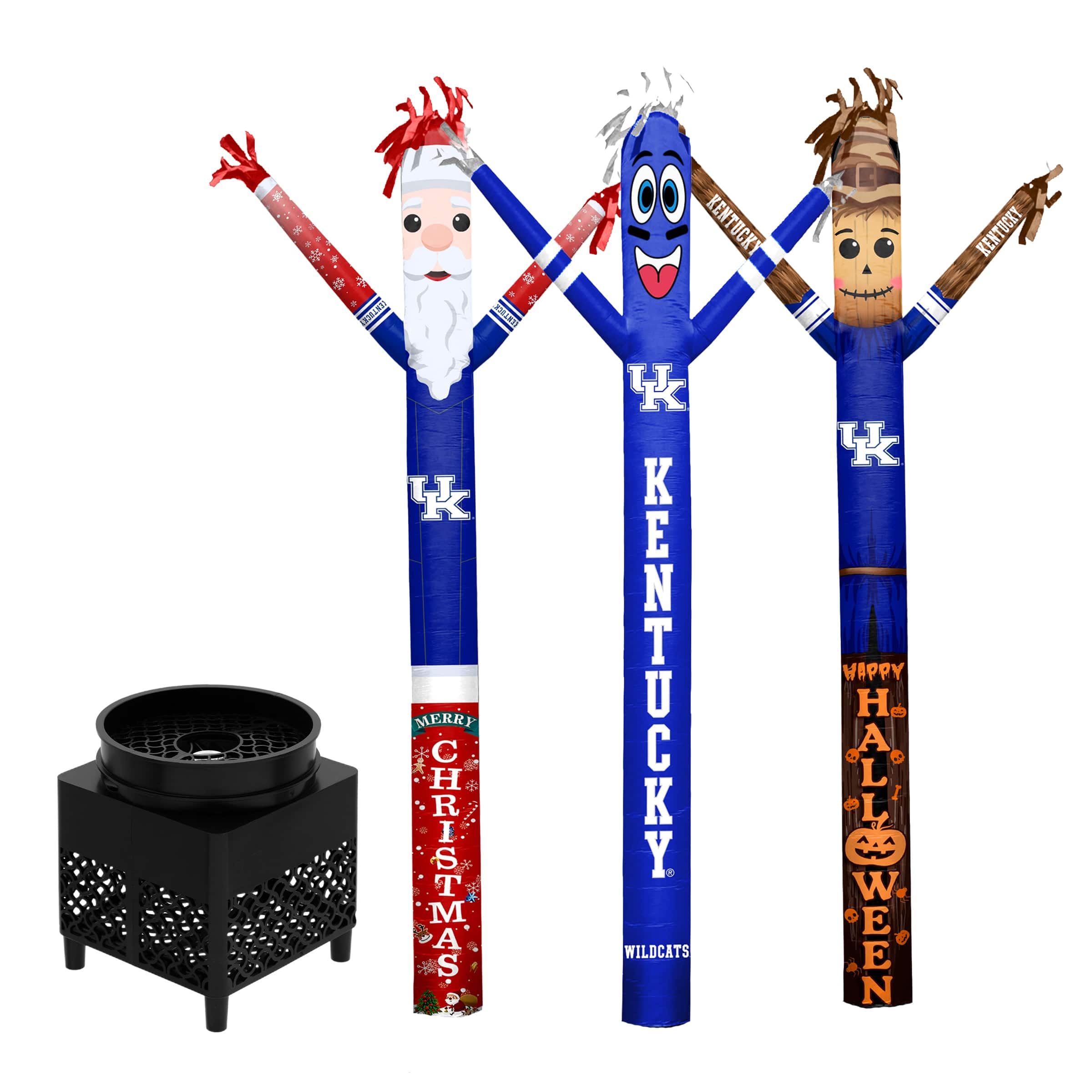 Sporticulture - Kentucky Wildcats Inflatable Crazy Sports Fan Bundle Set - Multicolor