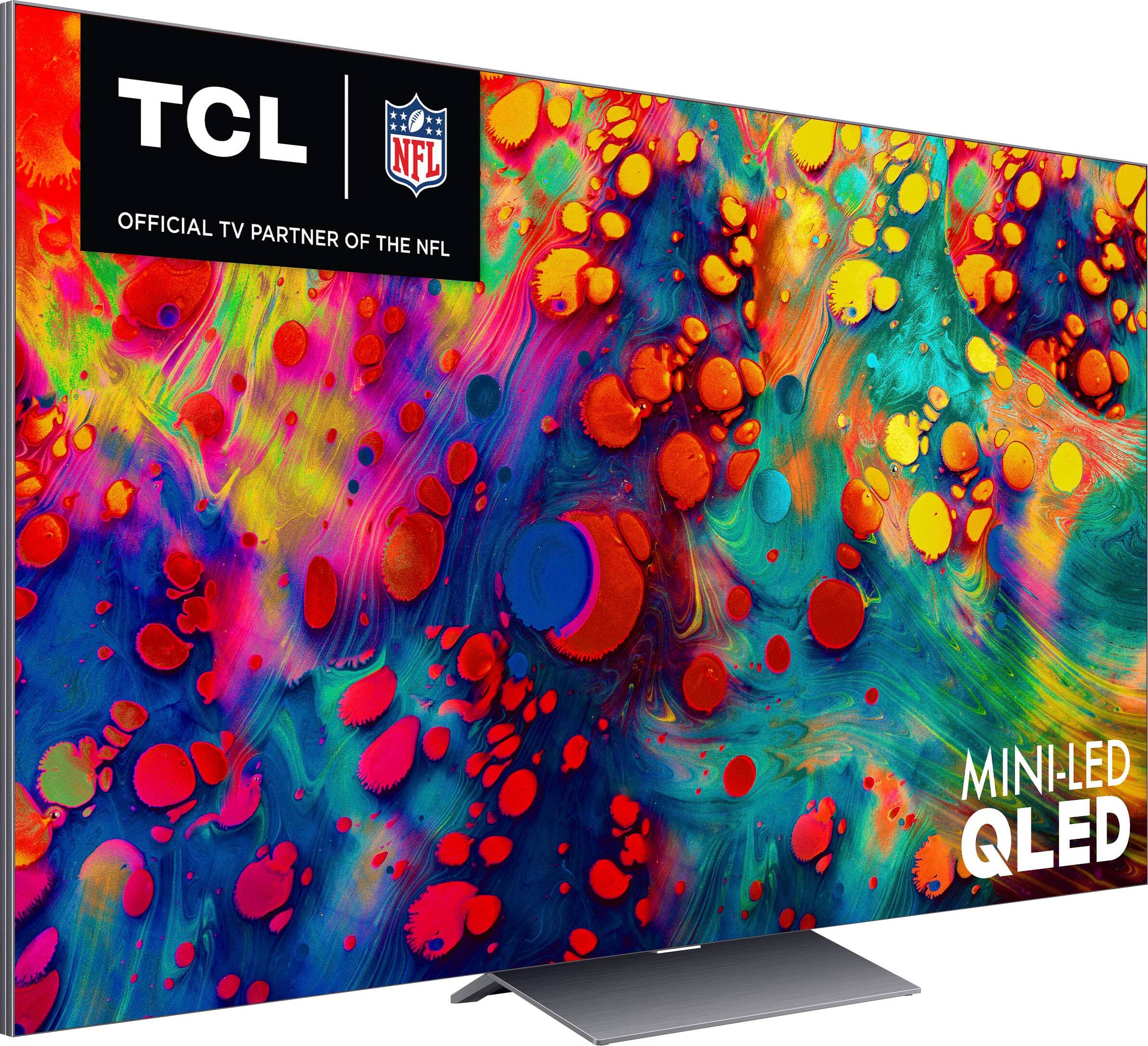 TCL is the Official TV Partner of the NFL and offers a Mini-LED QLED television.