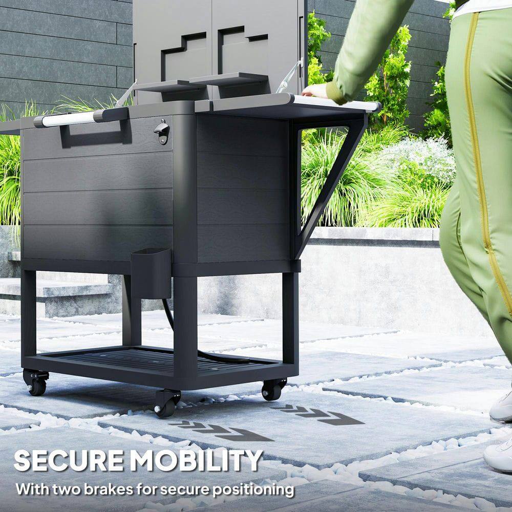SECURE MOBILITY  
With two brakes for secure positioning