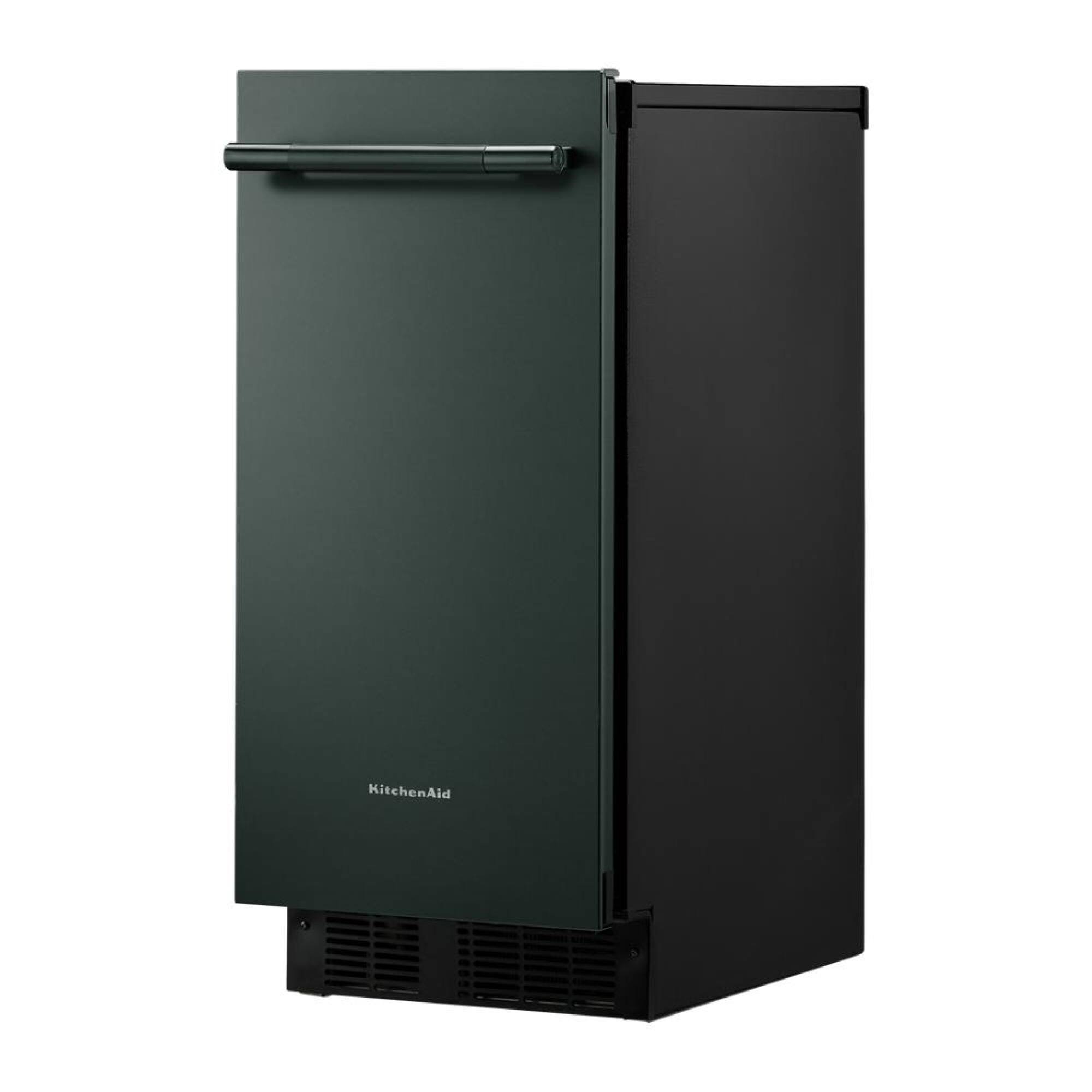 Angle. KitchenAid - 15" 25-Lb. Ice Maker - Juniper.