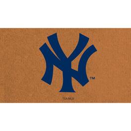 Evergreen Enterprises - New York Yankees 28" x 16" Primary Logo Coir Mat - Multicolor