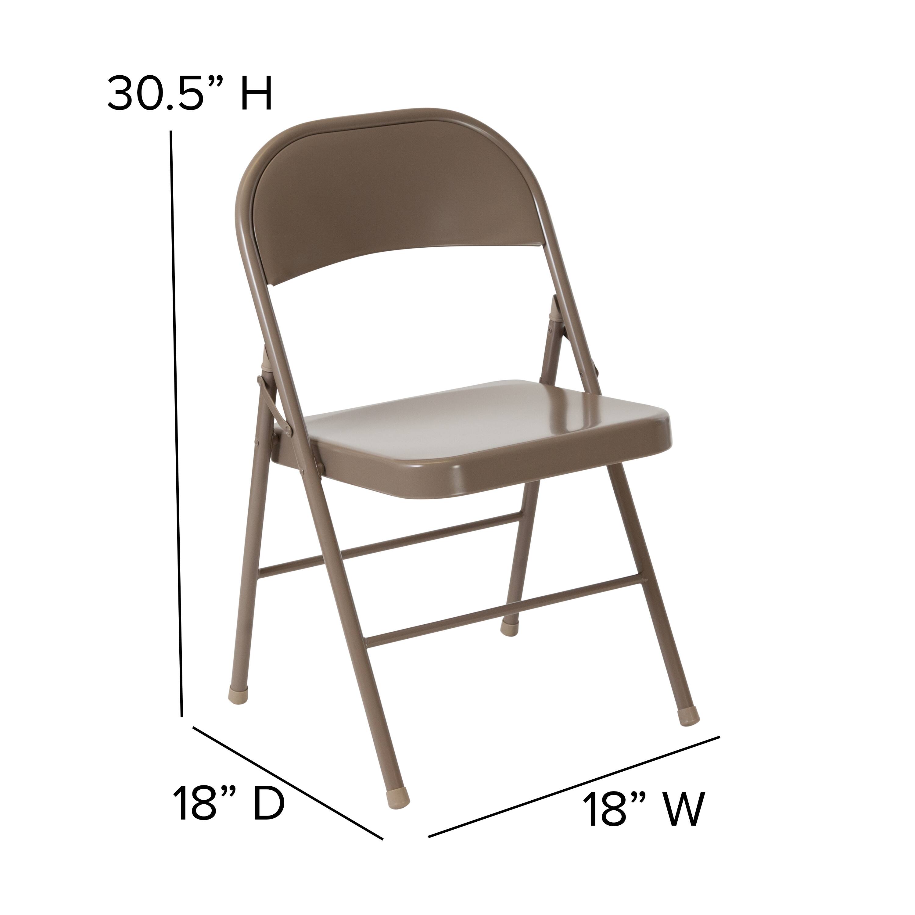30.5" H 18" D 18" W