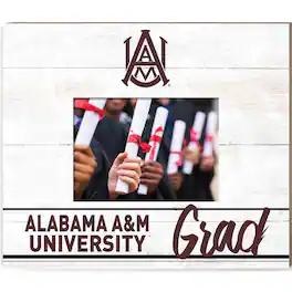 Jardine - Alabama A&M Bulldogs 11'' x 13'' Grad Picture Frame - White