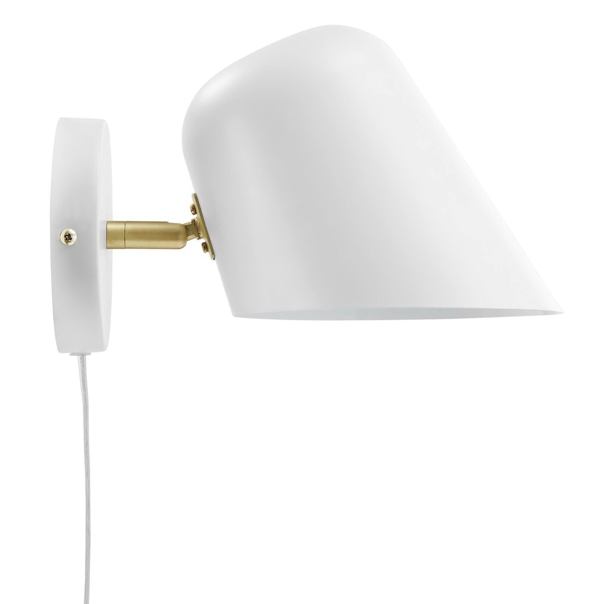 Alt View 2. Modway - Briana Swivel Wall Sconce by Modway - White.
