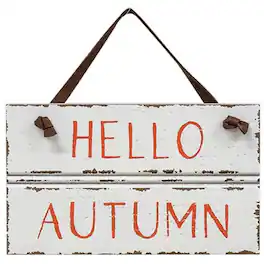 BreeBe - *Hello Autumn Sign w/ - Suede Hanger