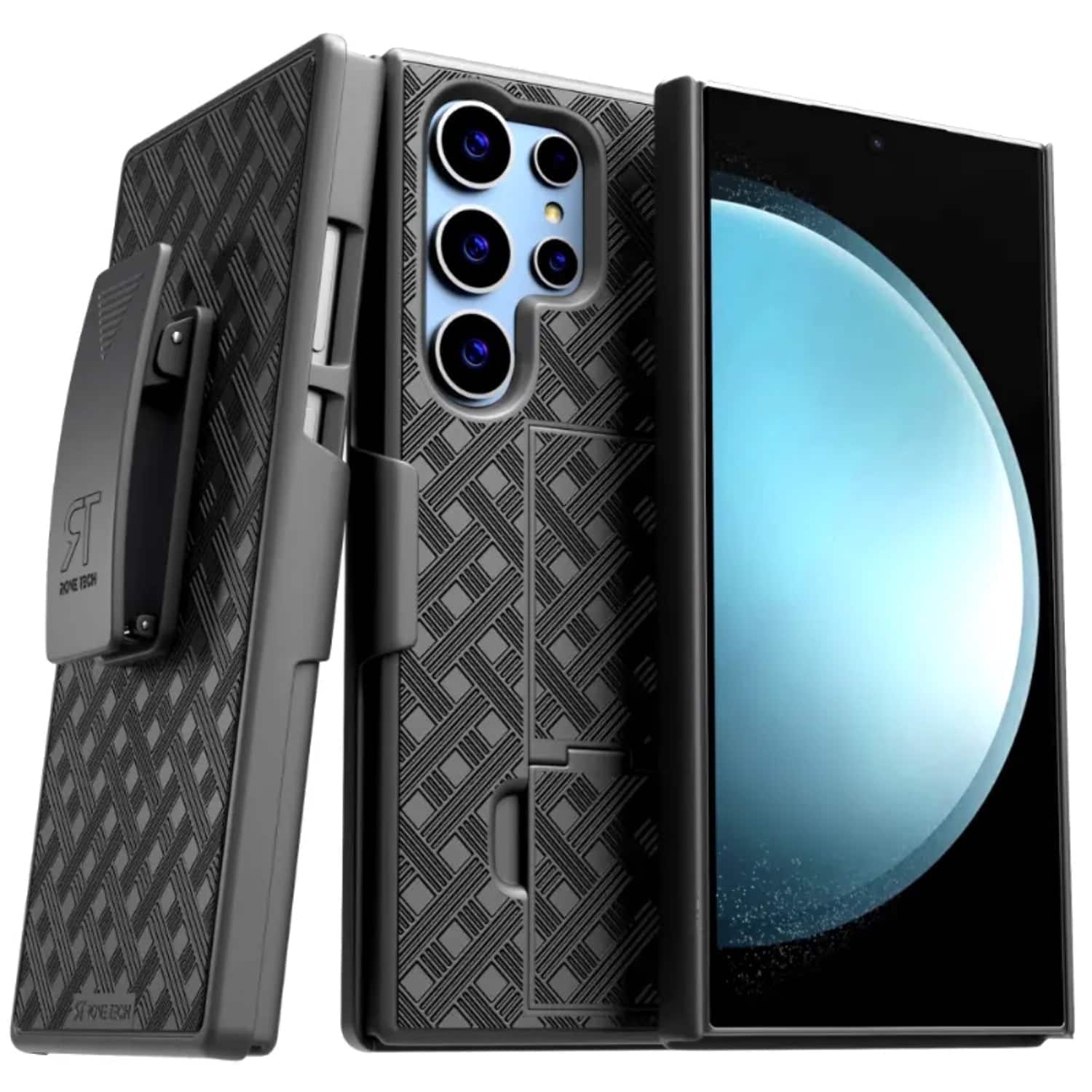 RomeTech - Rome Tech Slim Shell Holster for Galaxy S23 Ultra - Black