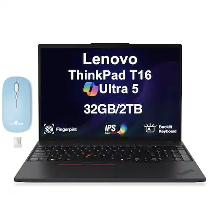 Lenovo ThinkPad T16 Ultra 5 32GB/2TB DOCKYTORM DOCK TORM Fingerpint IPS SuperCLEAR A Backlit Keyboard