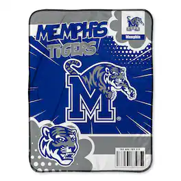Chad & Jake - Memphis Tigers 30" x 40" Comic Theme Baby Blanket - Multicolor