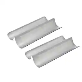 Chicago Metallic - Perforated French Bread Pan - Set Of 2 - Gray