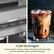 Cold beverages are made refreshing and smooth by the cold extraction feature. This feature allows for the creation of cold drinks and iced specialty drinks with ease.