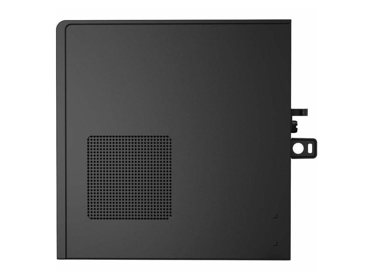 Alt View 4. Dell - Dell Pro 50M6J QBM1250 Desktop Computer - Intel Core Ultra 7 265 - vPro Technology - 16 GB - 256 GB SSD - Micro PC - Black.