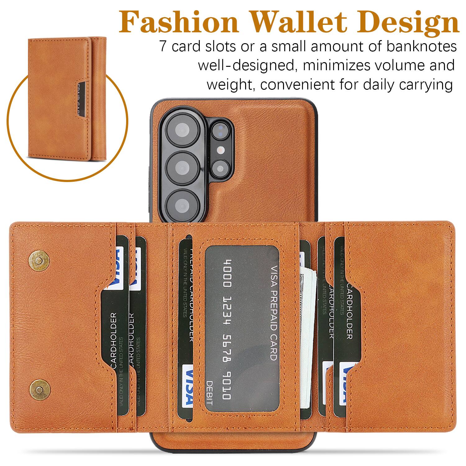 Fashion Wallet Design  
7 card slots or a small amount of banknotes well-designed, minimizes volume and weight, convenient for daily carrying  

CARDHOLDER UNITED STATES  
CARDHOLDER THE UNITED STATES  
CARDHOLDER ACIV DEBIT 4000 HESS 5678 9010 VISA PREPAID CARD  
CARDHOLDER LUCNY THE UNITED STATES  
CARDHOLDER