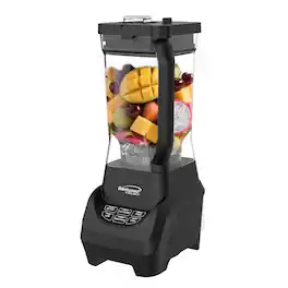 Brentwood - Select 8.5 Cup Professional Smart Blender with Plastic Jar - Black