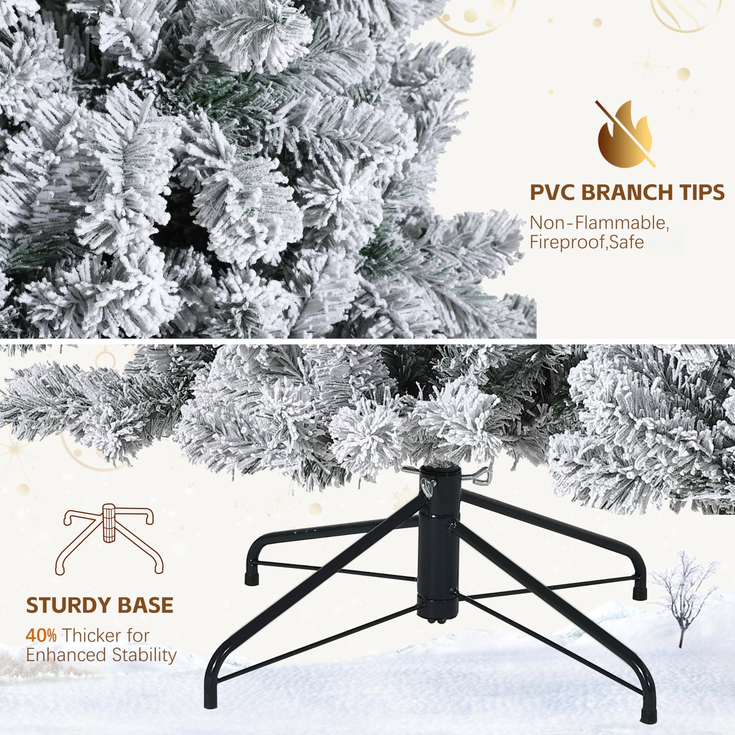 PVC BRANCH TIPS  
Non-Flammable, Fireproof, Safe  

STURDY BASE  
40% Thicker for Enhanced Stability