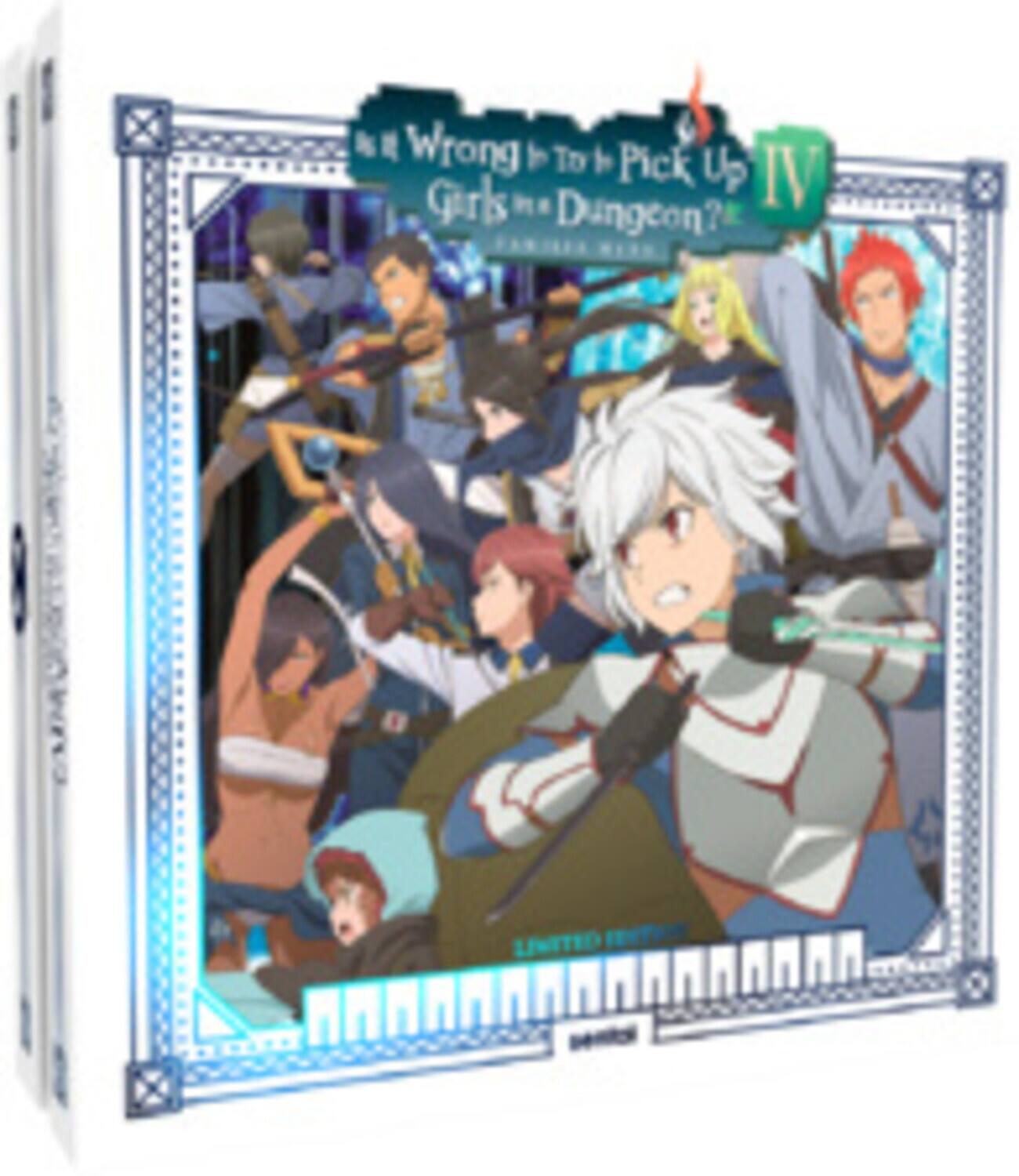 Front. Is It Wrong To Try To Pick Up Girls In A Dungeon!? Season 4   - BLU-RAY.