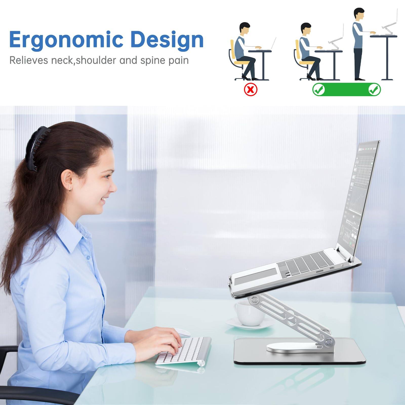 Ergonomic Design  
Relieves neck, shoulder and spine pain