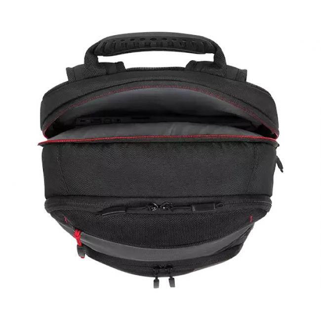 Alt View 3. Lenovo - Lenovo Essential Plus Carrying Case Rugged (Backpack) for 15.6" Notebook - Black - Weather Resistant, Wear Resistant - Black.