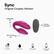Angle. We-Vibe - Sync 2 - Pink.
