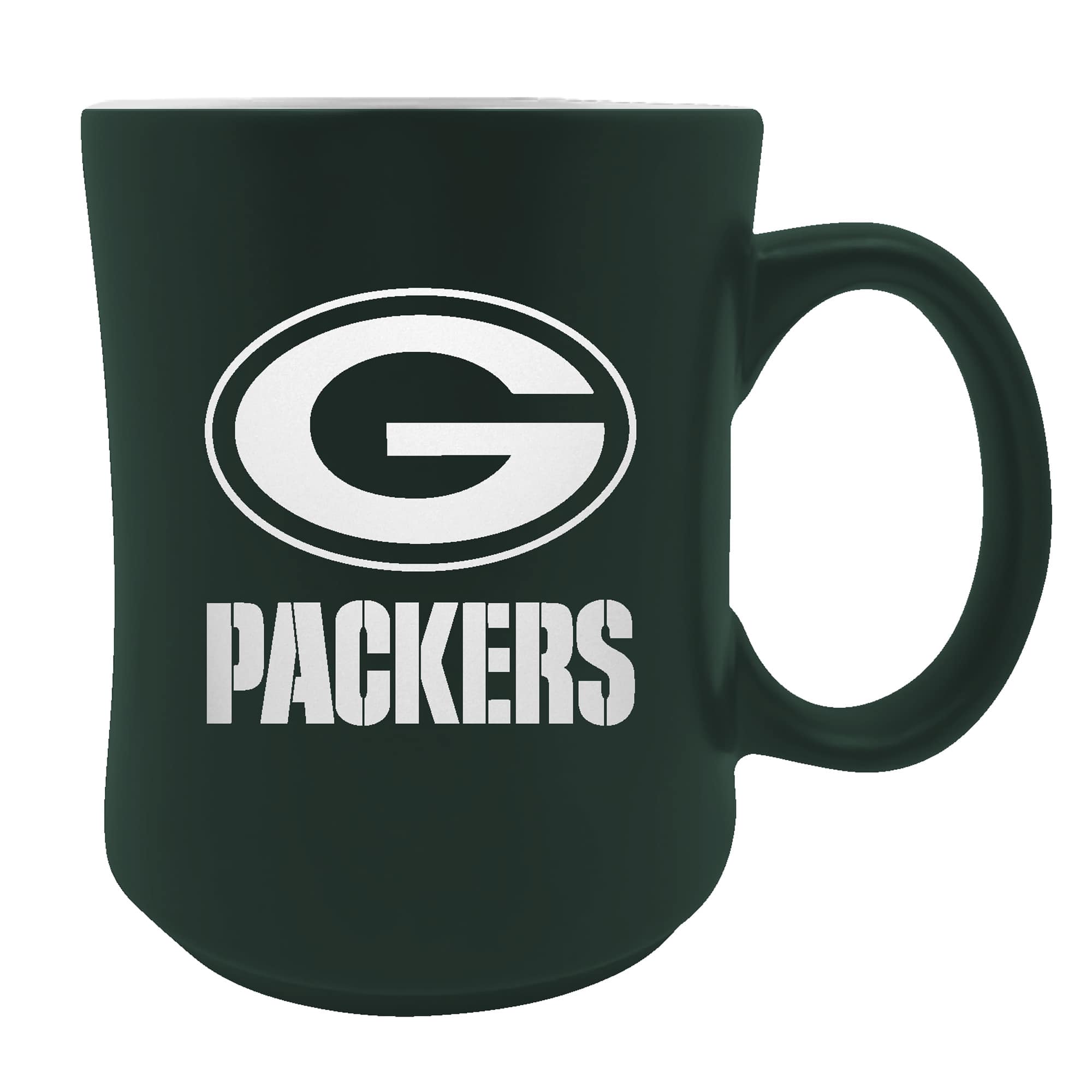 Front. Great American Products - Green Bay Packers 19oz. Starter Mug - Multicolor.