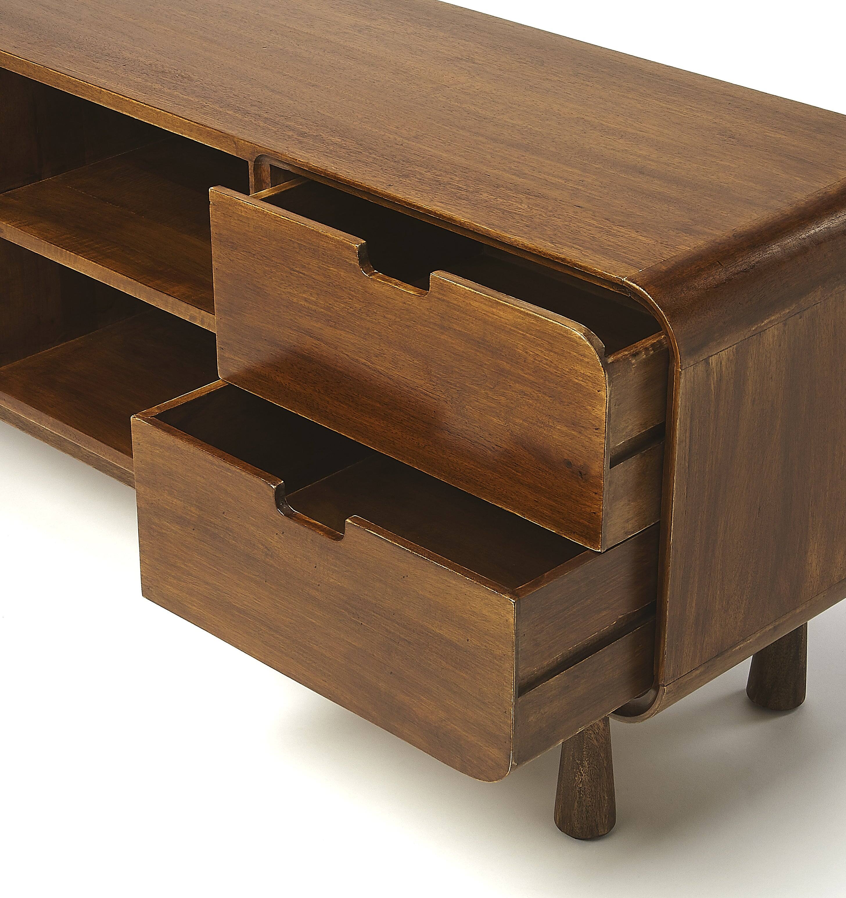 Butler Specialty Drayton 49.5 in. W Rectangular Wood Modern Waterfall ...