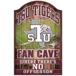 WinCraft - Texas Southern Tigers 11'' x 17'' Logo Wood Sign - Multicolor