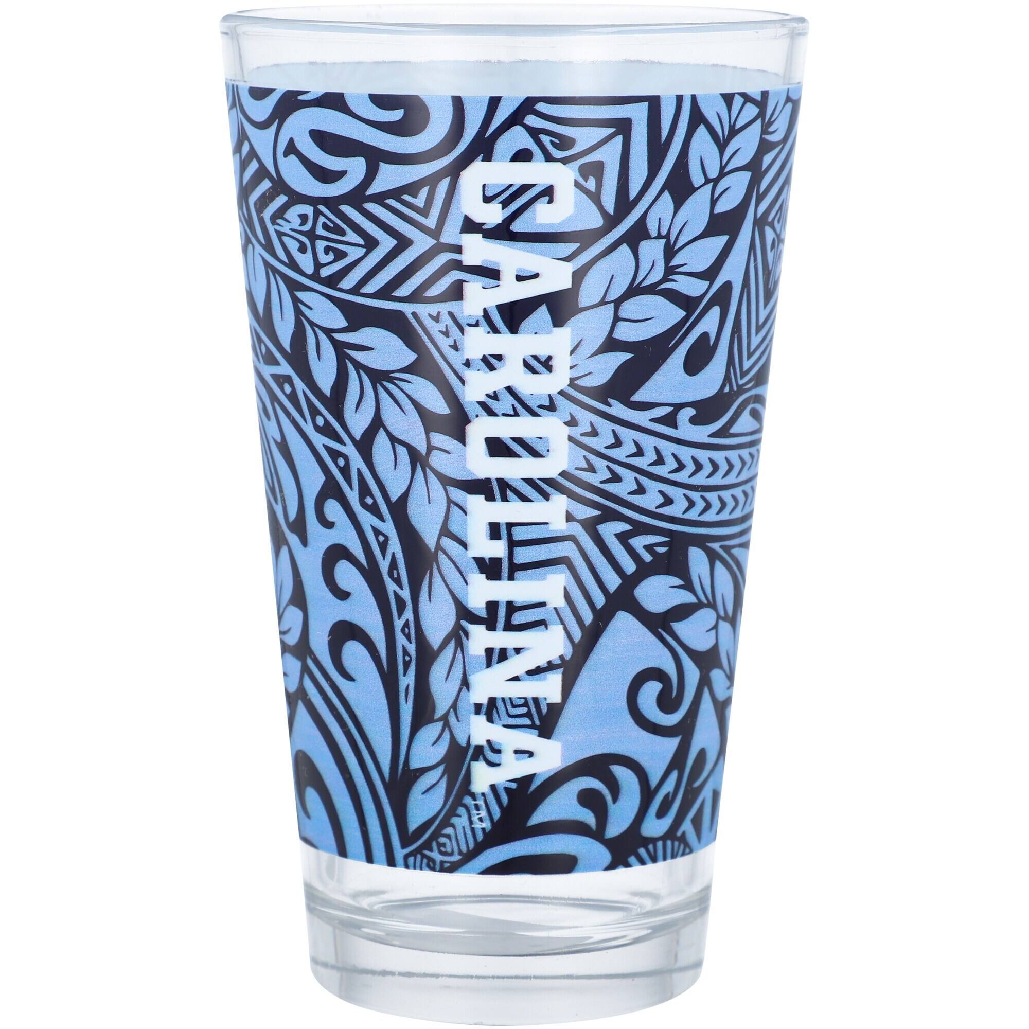 Alt View 1. Indigo Falls - North Carolina Tar Heels 16oz. Ohana Pint Glass - Multicolor.