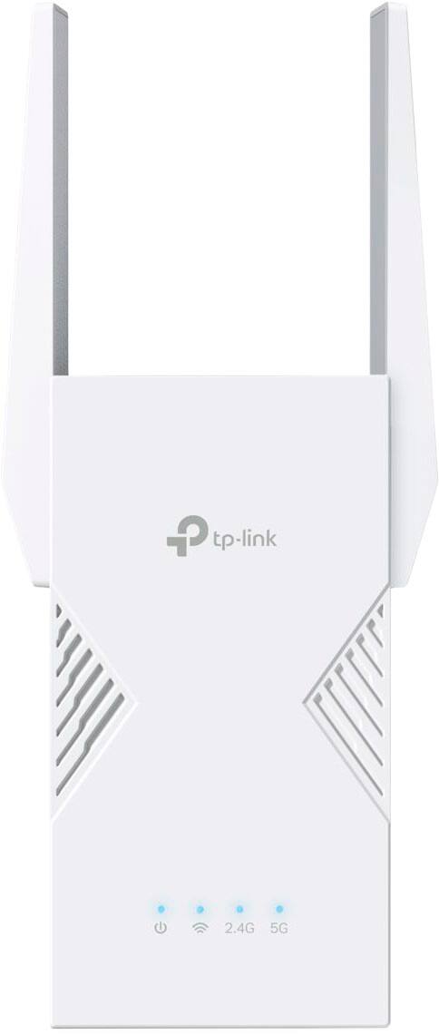 The text on the image reads "P tp-link 2.4G 5G." This suggests that the device is a wireless router or modem from the company TP-Link, which provides both 2.4GHz and 5GHz wireless connectivity options for users.