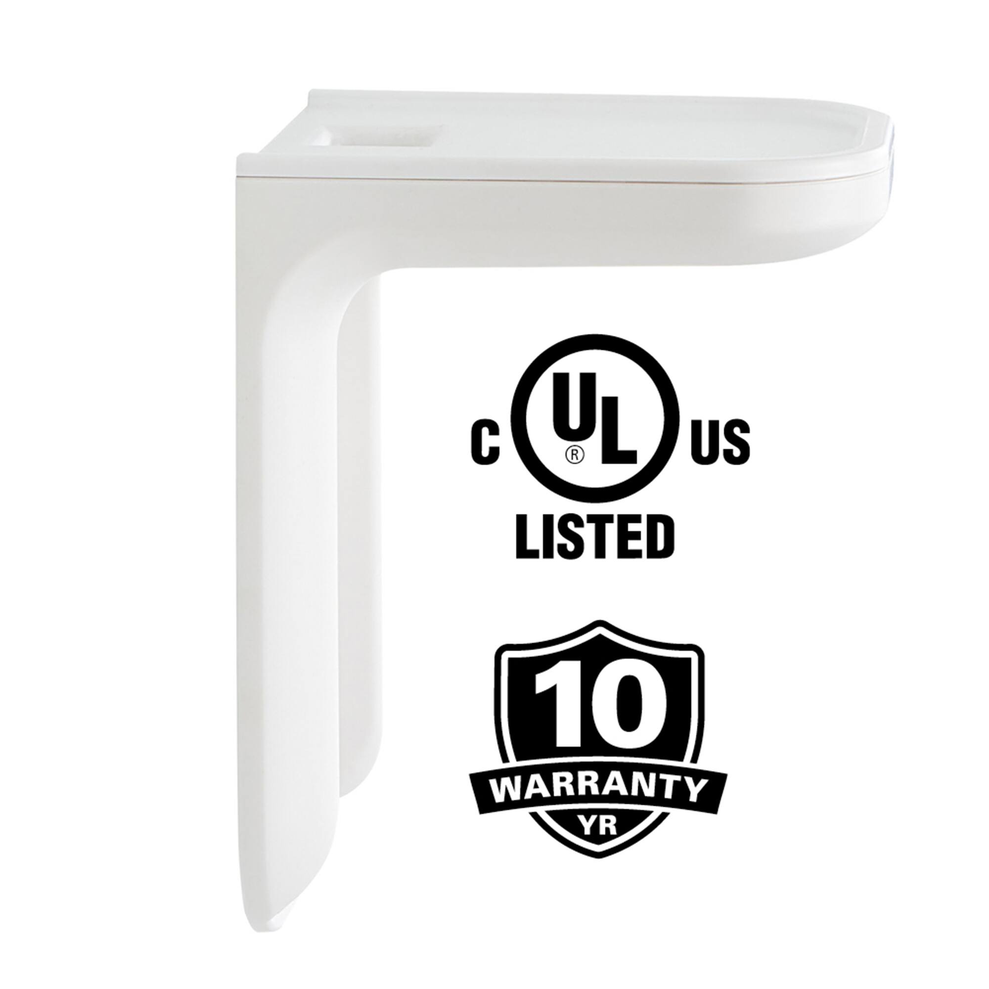 UL Listed 10 Year Warranty