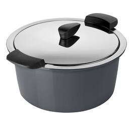 Kuhn Rikon - Hotpan Stainless Steel Cooking Pot with Insulated Bowl, 1-Quart - Gray