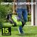 COMPACT & LIGHTWEIGHT
15 LBS LIGHTWEIGHT