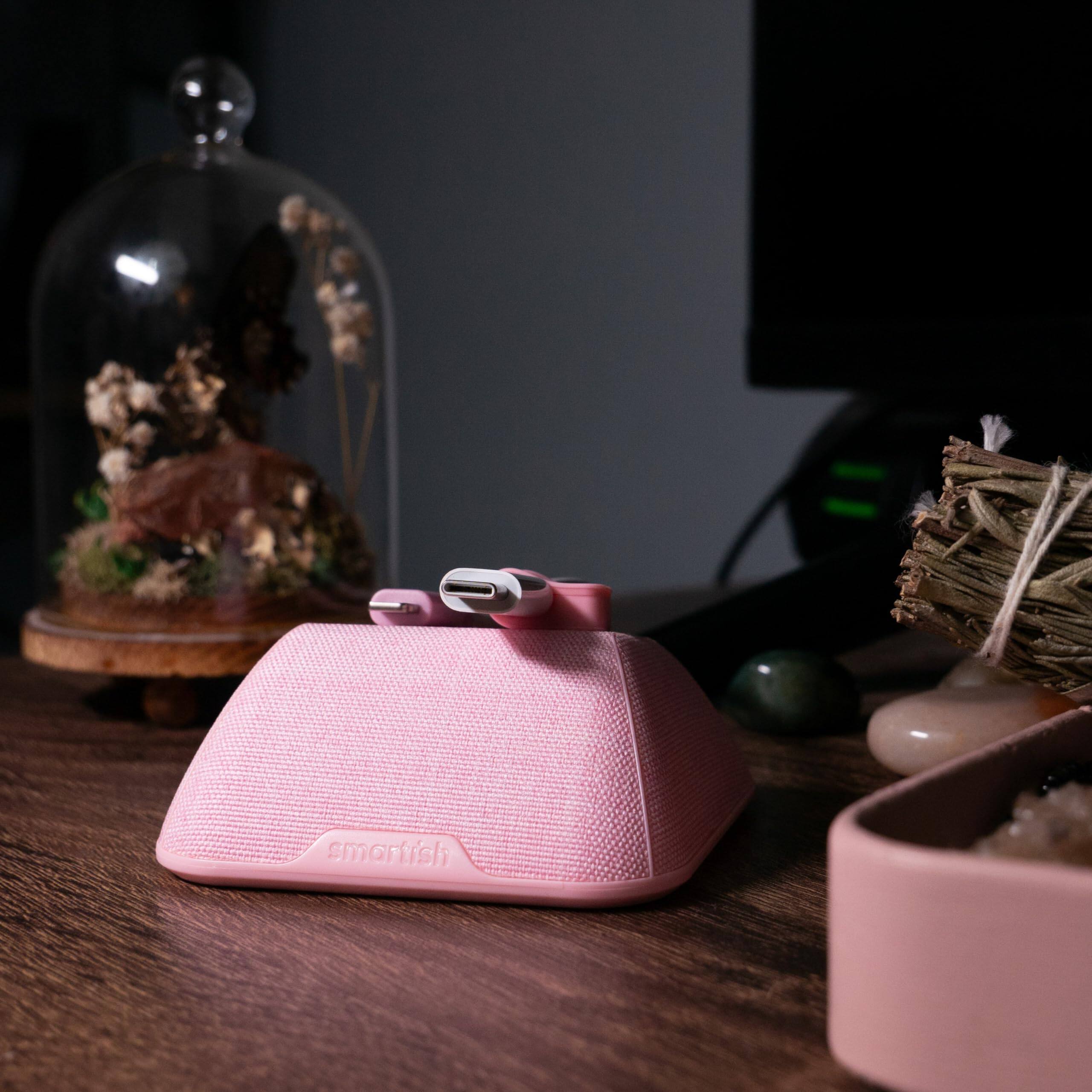 Alt View 4. Smartish - Smartish Magnetic Cord Holder - Cable Wrangler Desktop Charger Organizer - No. 2 Pencil Gray - No.2 Pencil Gray.