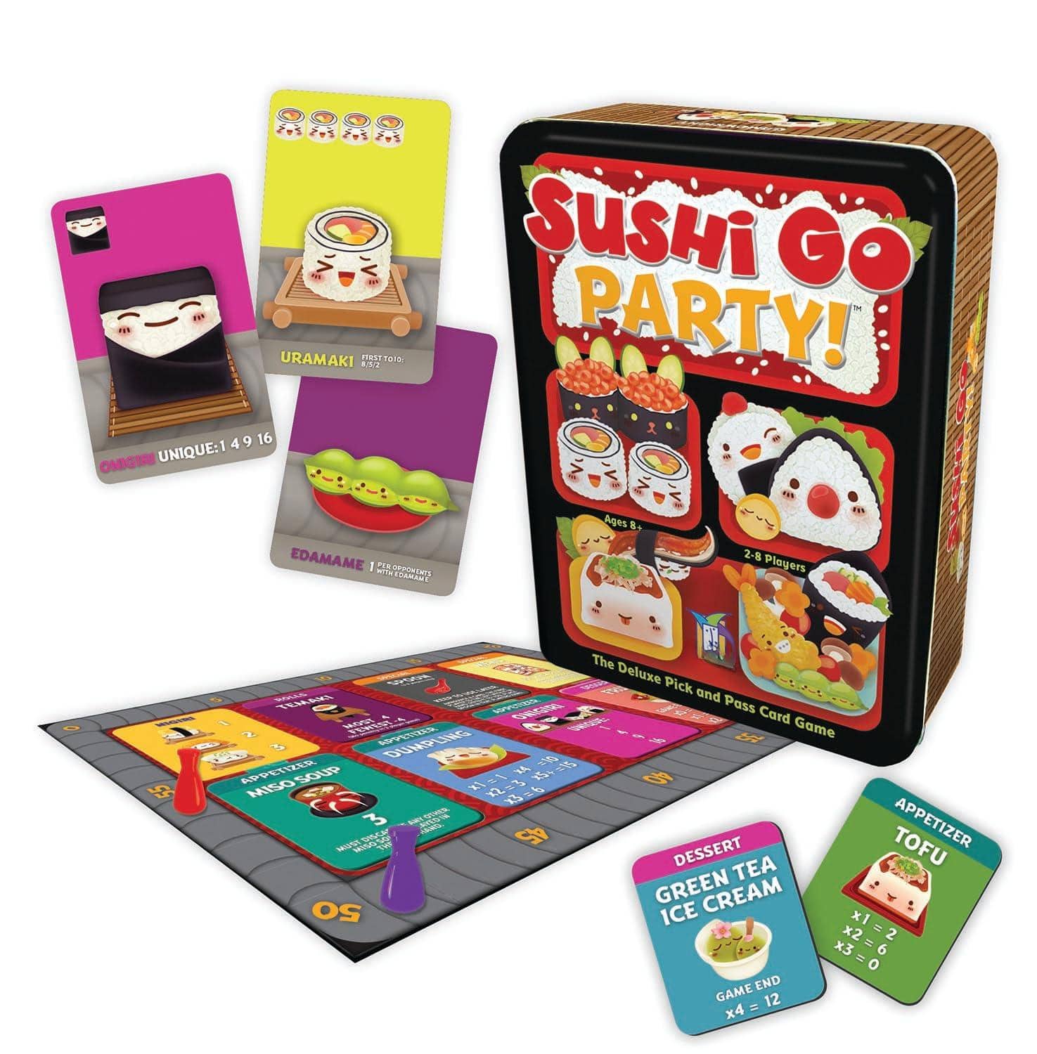 EZTW1 - Sushi Go Party - The Deluxe Pick & Pass Game By Multicolored It& 39 s a party This party platter of Mega make super - Default