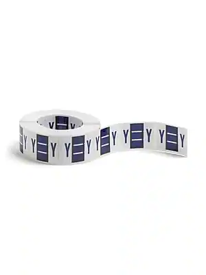 Front. Smead - BCCR Labels File Folder Label, Y, Violet, 500 Labels/Pack - Purple.