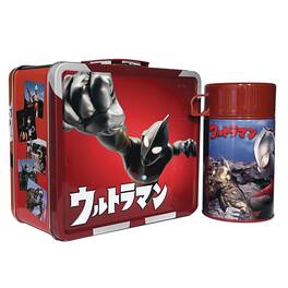 Surreal Entertainment - Ultraman Tin Titans Lunch Box & Water Bottle - Red