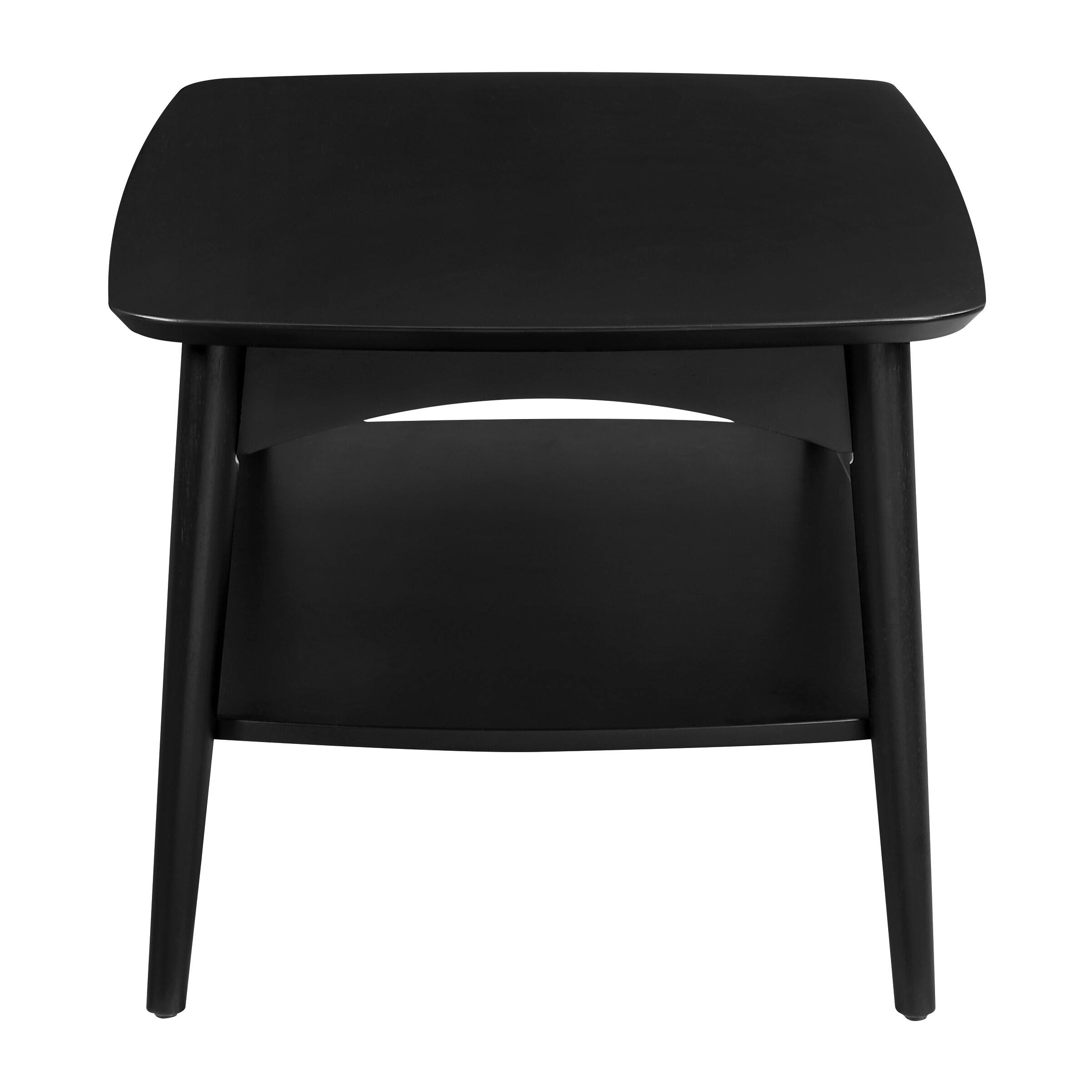 Left. OSP Home Furnishings - Copenhagen Coffee Table - Black.