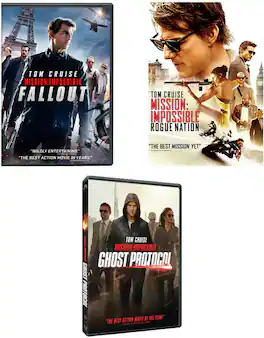 Mission Impossible Action Trilogy - DVD