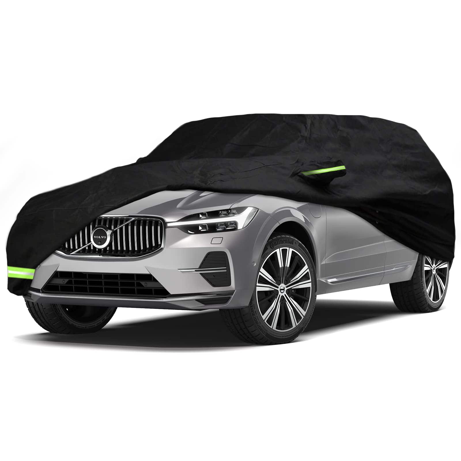 Empire DigiLabs - Waterproof Car Cover For 2013 2024 Subaru Crosstrek xv Custom Fit Windproof Strap Single Door Zipper Bands - Volvo XC60