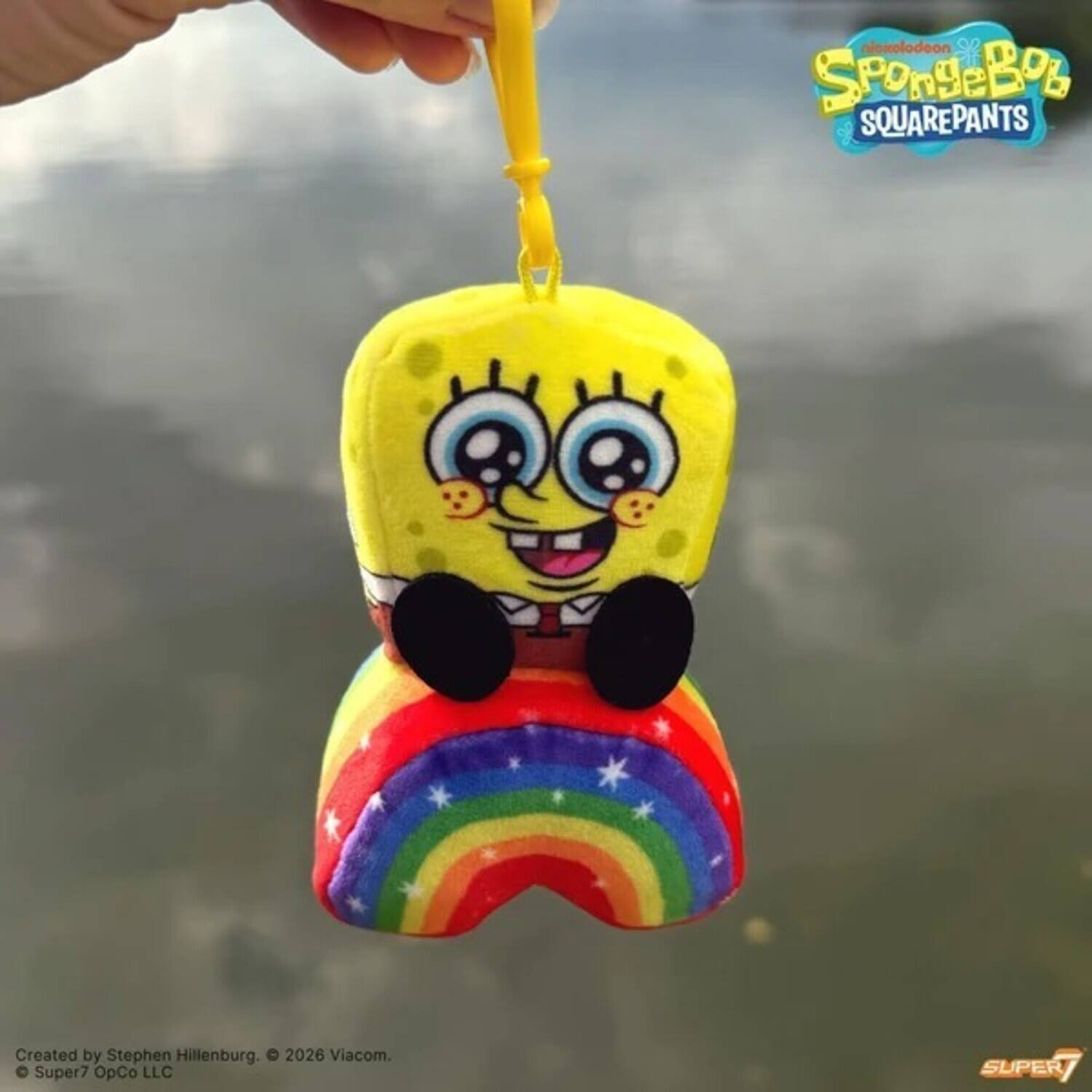 Nickelodeon SpongeBob SQUAREPANTS  
Created by Stephen Hillenburg.  
© 2026 Viacom.  
Super7 OpCo LLC  
SUPER7