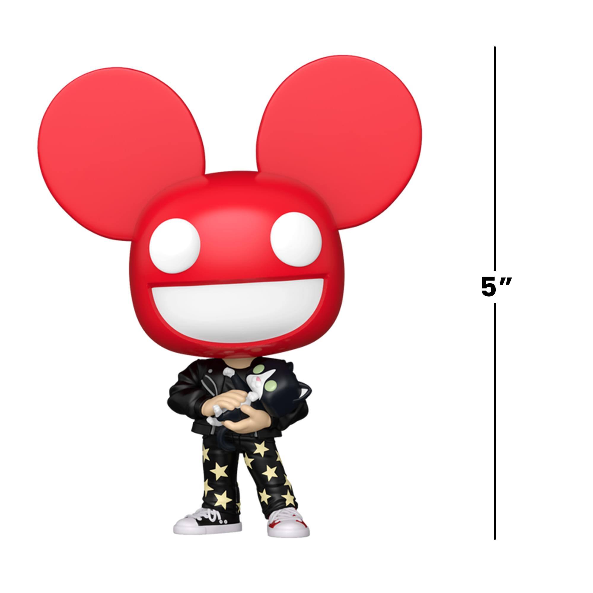 Alt View 1. Funko - Deadmau5 Funko POP Rocks | Deadmau5 With Cat - Red.