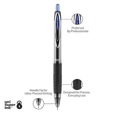Sure, here is the corrected and grouped text:

- **uni Super Ink**
- **Preferred By Professionals**
- **Needle Tip for Ultra-Precise Writing**
- **Designed for Precise, Everyday Use**