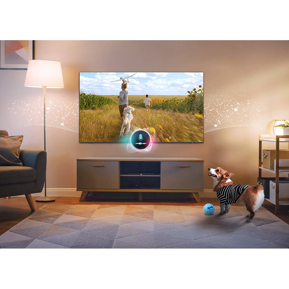 Alt View 3. Samsung - 55" Neo QLED 4K QN80F Vision AI Smart TV (2025) + Extended Protection Plan.