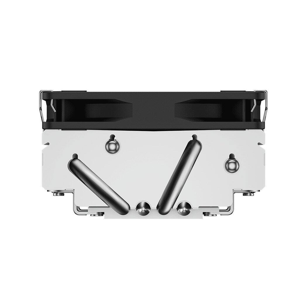 Alt View 1. PCCOOLER - RC400 53MM Height Low Profile Air Cooler - Black.