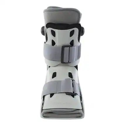 Front. Aircast - Aircast AirSelect Walker Brace/Walking Boot Short M - black.